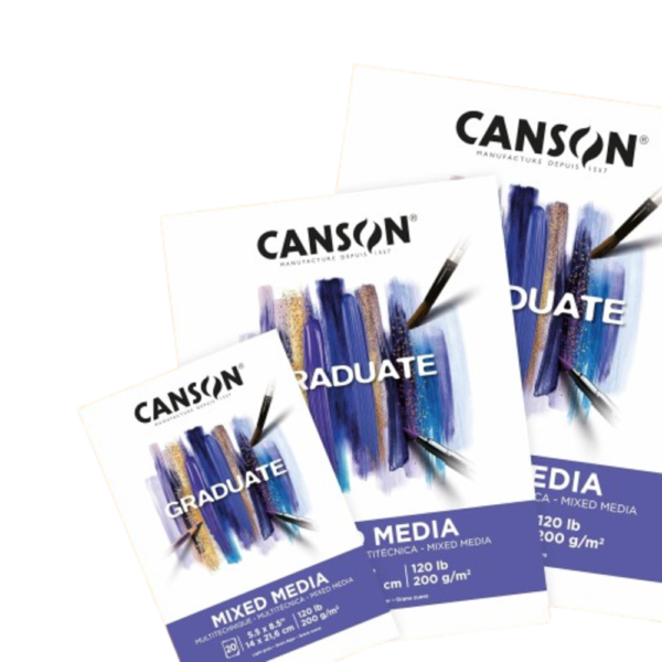 Block Graduate Mixed Media Canson 200 gr