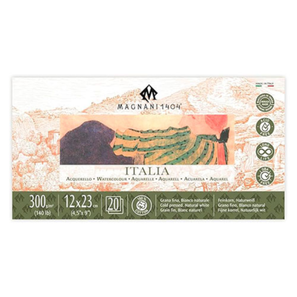 Block Magnani 1404 Italia 100 % algodón 12x23