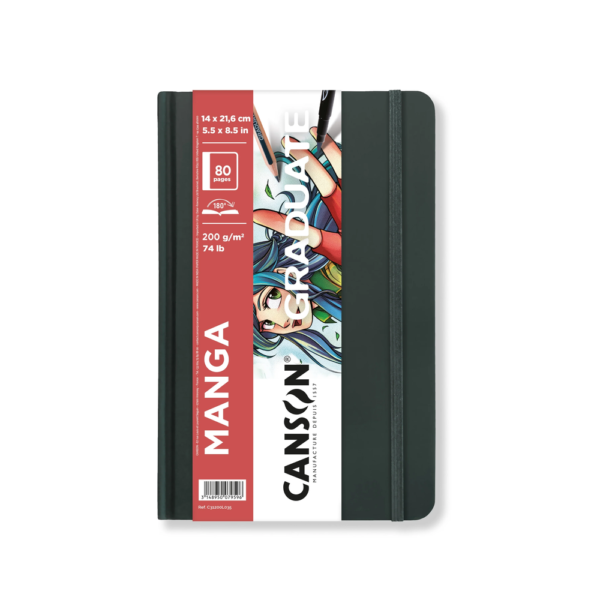 Block Canson Gradute Manga 200 gr A5