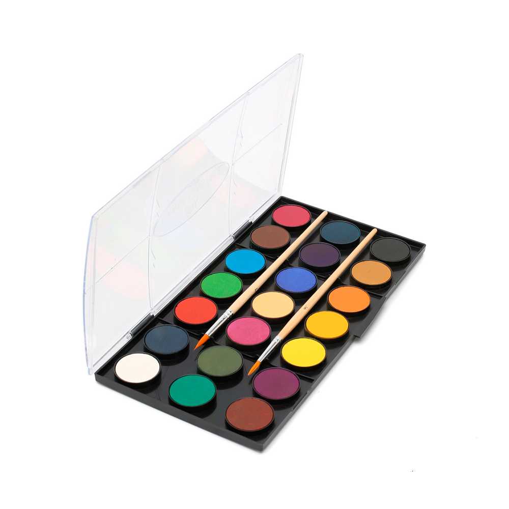 Acuarela escolar Faber Castell set x21 unidades - Imagen 2