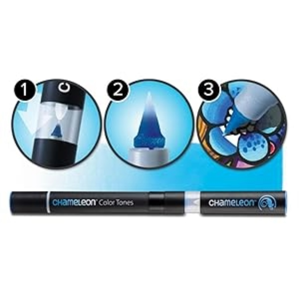 Marcadores Chameleon Pens Tonos Floral Doble punta x5 unidades - Imagen 3