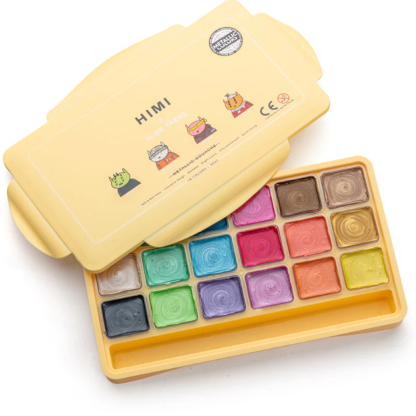 Miya Himi Gouche Metálicos  30 ml x 18 colores