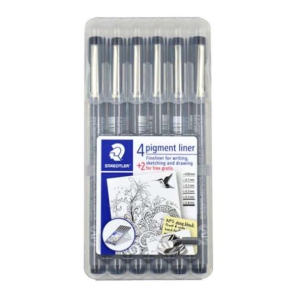Estuche de Estilografo Staedtler x 4 +2